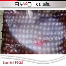 Сексуальный экран просмотра видео занавес новые продукты led видео дисплей стены