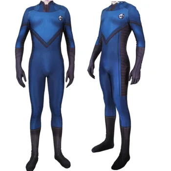 

Adult kids Movie Fantastic Four Cosplay Costume Superhero Zentai Bodysuit Suit Jumpsuits