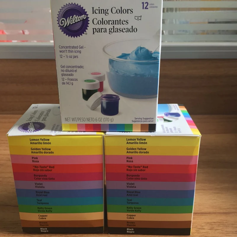 Free shipping America Wilton Double sugar cake pigment color paste ... Free shipping America Wilton Double sugar cake pigment color paste ...