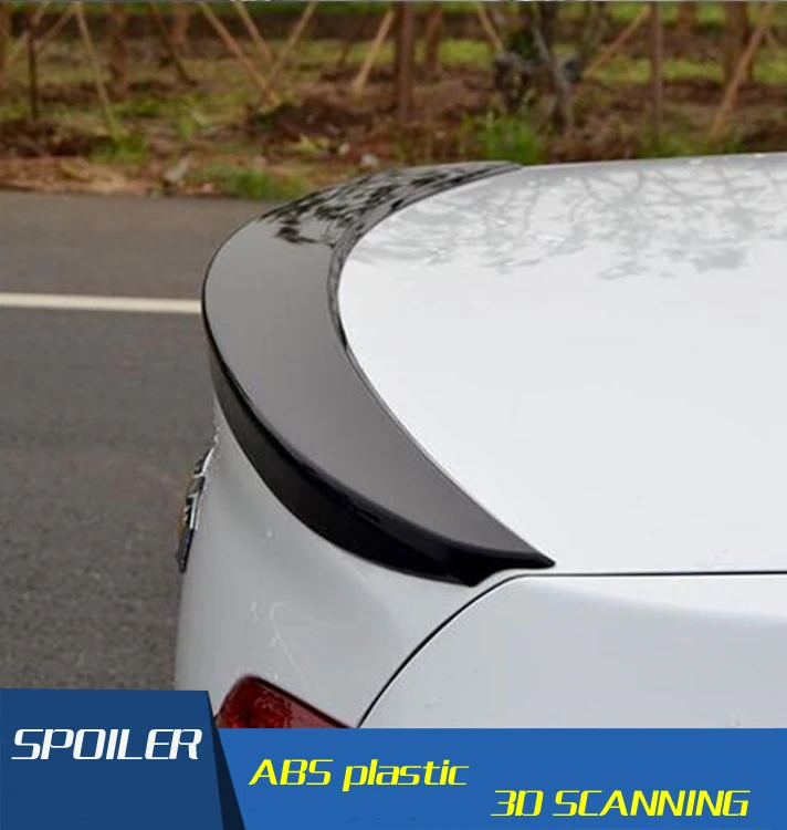 

For Cruze Spoiler ABS Material Car Rear Wing Primer Color Rear Spoiler Press the tail For Chevrolet Cruze Spoiler 2010-2013