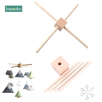 

Bopoobo 5Set Baby Hanger Baby Mobile Crib Hanger Frame Mobile DIY Crafts Baby Toys For Children Holder Arm Bracket Baby Rattle