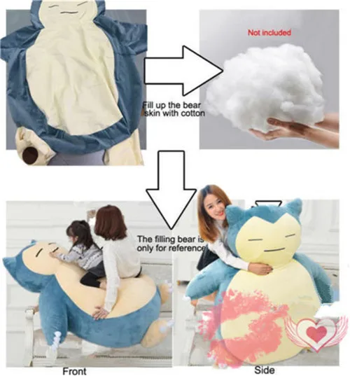 snorlax pillow giant