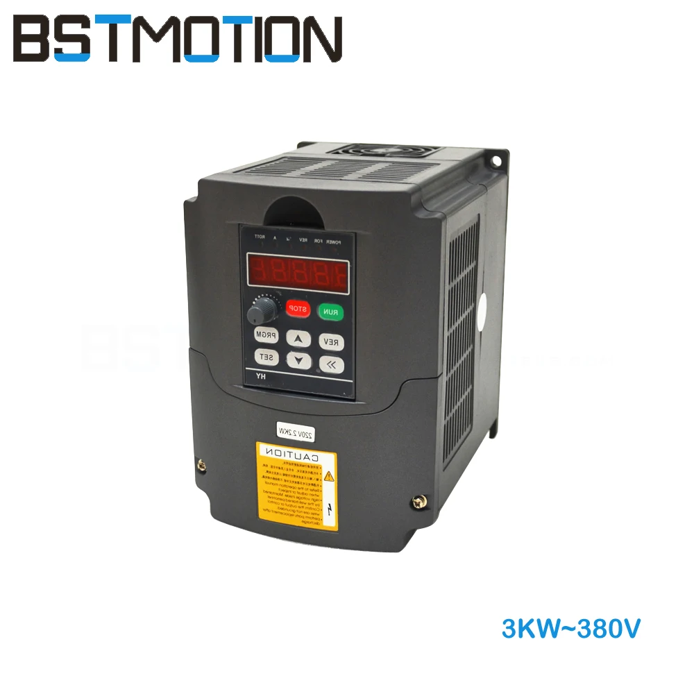 3 кВт 380 В VFD инвертор фазный частотный привод для Шпиндельный двигатель с ручкой