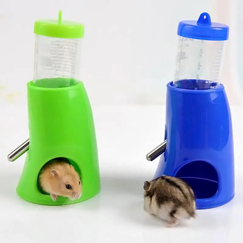 1PC Hamster Water Bottle Dispenser Feeder Pet Drinking Fountain with