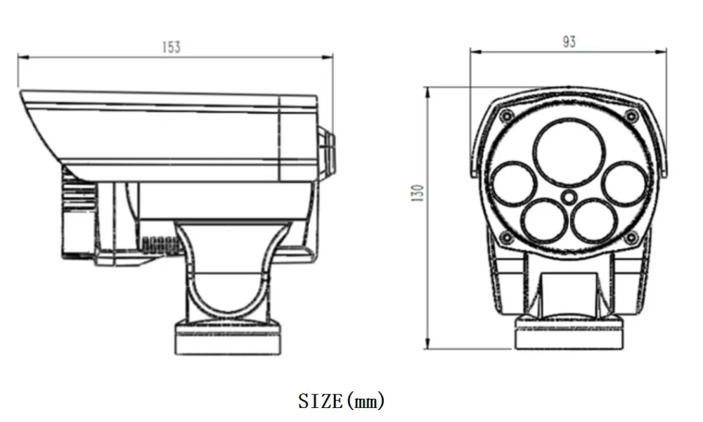 MoGood Многоязычная 1.3MP/960 P IP Камера мини-ptz-камера 4 мм/6 мм/8 мм опционально ИК возможностью погружения на глубину до 30 м DC12V Поддержка P2P HIK/ONVIF IP66