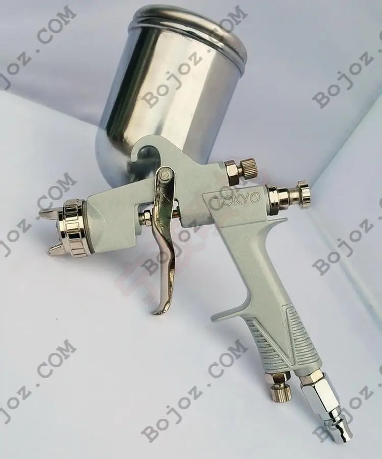 

Clearance Japan HIGH ATOMIZING Manual Spray Gun PAINT SPRAY GUN TOKYO W100G 1.5MM FURNITURE AUTOMOTIVE W/CUP