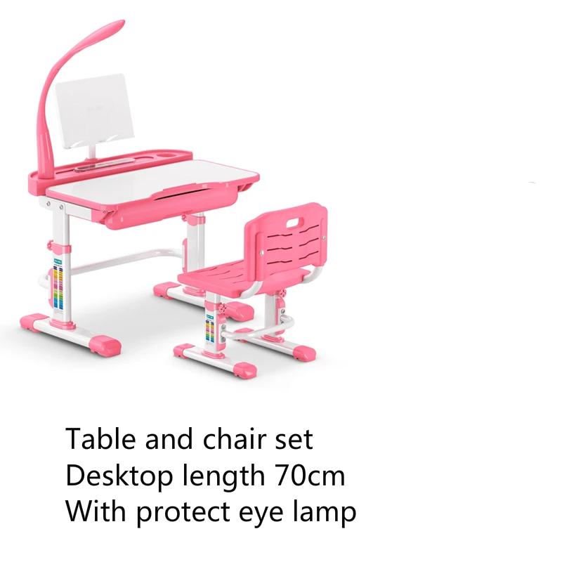 Многофункциональный детский стул для учебы и Настольный набор приподнятый письменный стол защита глаз регулируемый стол правильный стул для сидения - Цвет: B1