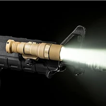Тактический M300 M300 мини Scout свет открытый винтовка Охота фонарик 400 люмен оружие Свет светодио дный Lanterna Fit 20 мм Rail
