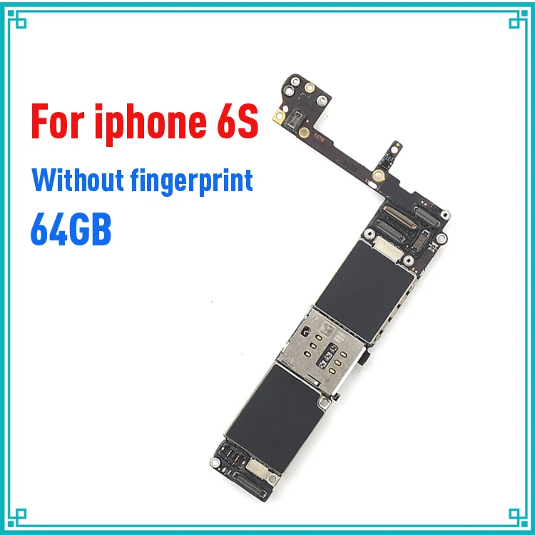 Оригинальная материнская плата 64 ГБ для iphone 6S 4 7 дюйма без touch ID IOS системная