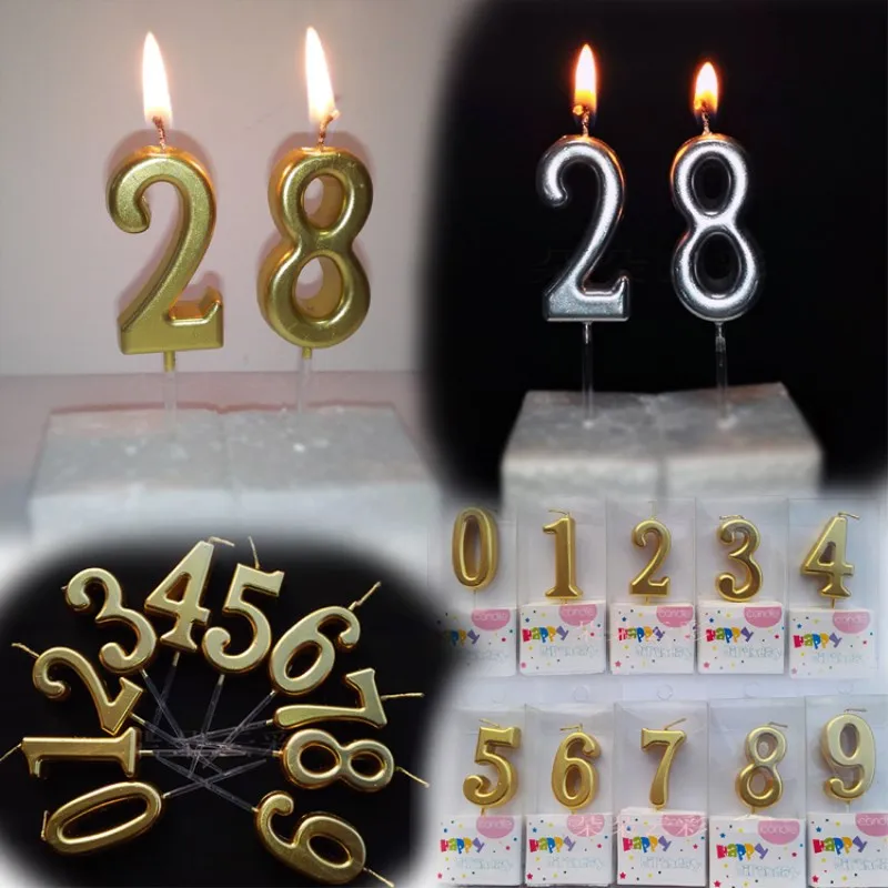 

Glittering Mini Digital Birthday Candles for Kids Babys Birthday Party Cake Candles Decor Happy Birthday Cake Topper Accessories