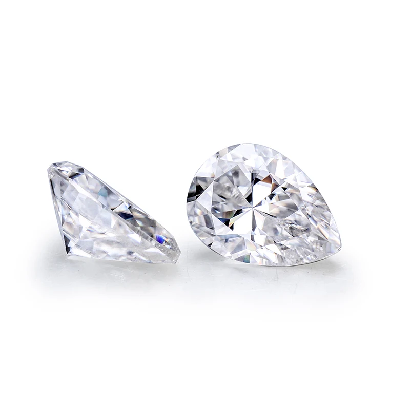 EF White Color 3*4mm Pear Shape Moissanites Loose Stones for Engagement Rings Jewelry Making EF White Color 3*4mm Pear Shape Moissanites Loose Stones for Engagement Rings Jewelry Making