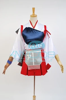 

Kantai Collection KanColle Japanese Akagi Halloween Cosplay Costumes For Women Custom Made
