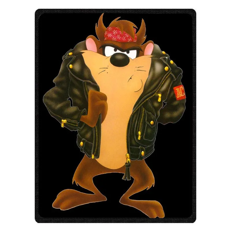 Супер мягкое Tasmanian Devil TAZ фланелевое одеяло для дивана кровати