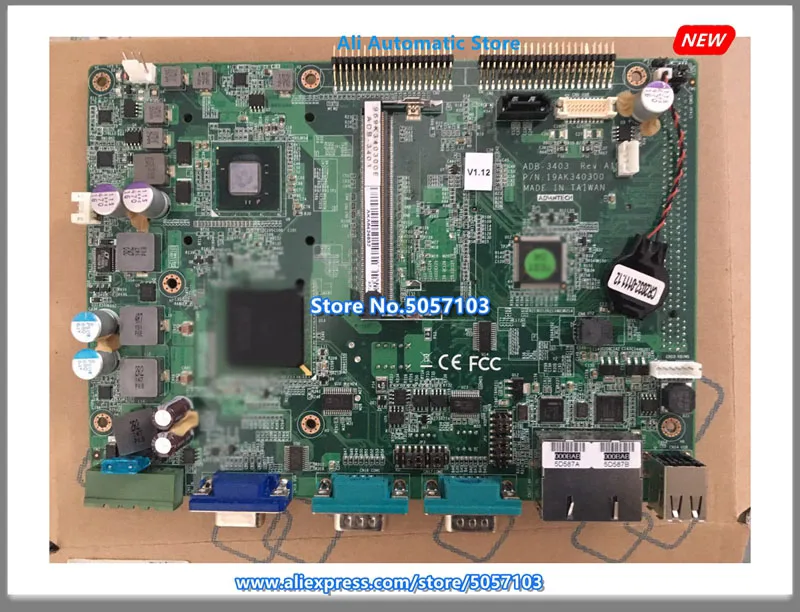 US $478.45 ADB3403 Industrial Control Motherboard Double Net