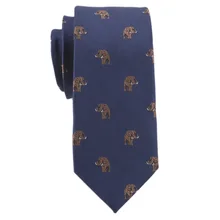 Слон шеи галстук мужской галстук Corbatas человек Галстуки для жениха аксессуары Свадебная вечеринка узкий галстук