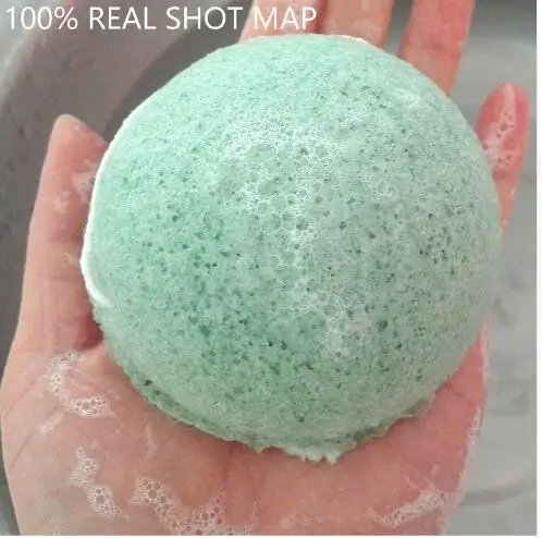 70*40 стиральная слоеного полукруг сухой 100% натуральный giantarum konjac sponge Конняку для