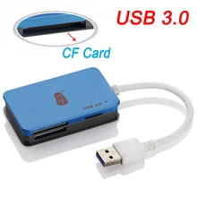 4 в 1 Высокоскоростной USB 3,0 SD Micro SD SDHC TF MS CF кард-ридер для TF карты SD карта MicroSD SDXC MS карта CF адаптер до 128 ГБ