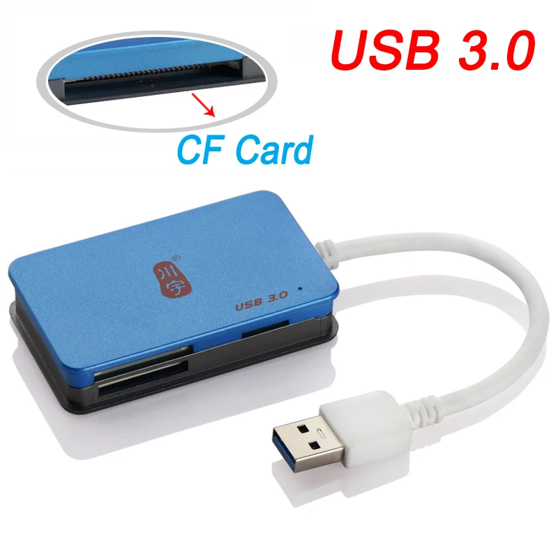 4 в 1 высокая Скорость USB 3.0 SD Micro SD SDHC TF MS CF Card Reader для карты памяти SD microSD карты SDXC MS CF карта адаптера до 128 ГБ