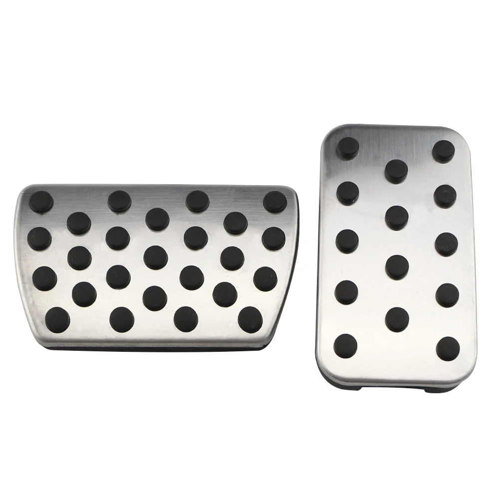 

Jameo Auto No Drilling Car Fuel Brake Pedal Cover Accelerator Brake Foot Rest Pedals Covers for Honda CRV CR-V 2017 2018