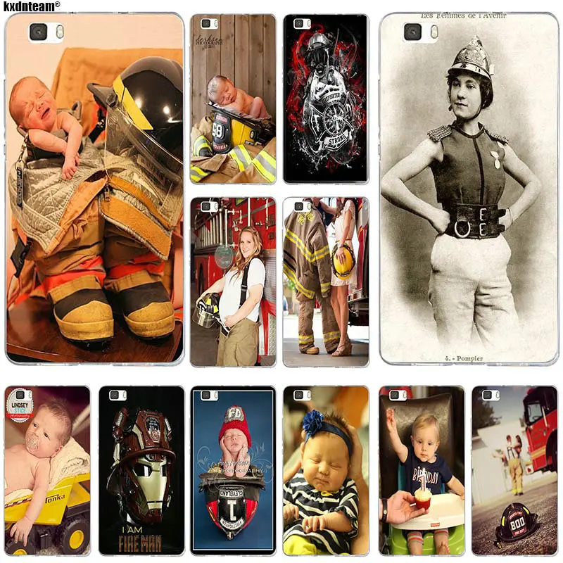 

Patterns Firefighter Fireman Fire Helmet Cases for Huawei P8 P9 P10 P20 Lite Mate 10 Pro Y5 Y6 II Y7 Honor 6X 7X 9 Lite Bags