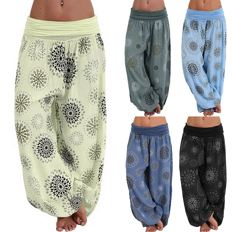 Aliexpress.com : Buy CALOFE Boho Pants For Women Printed