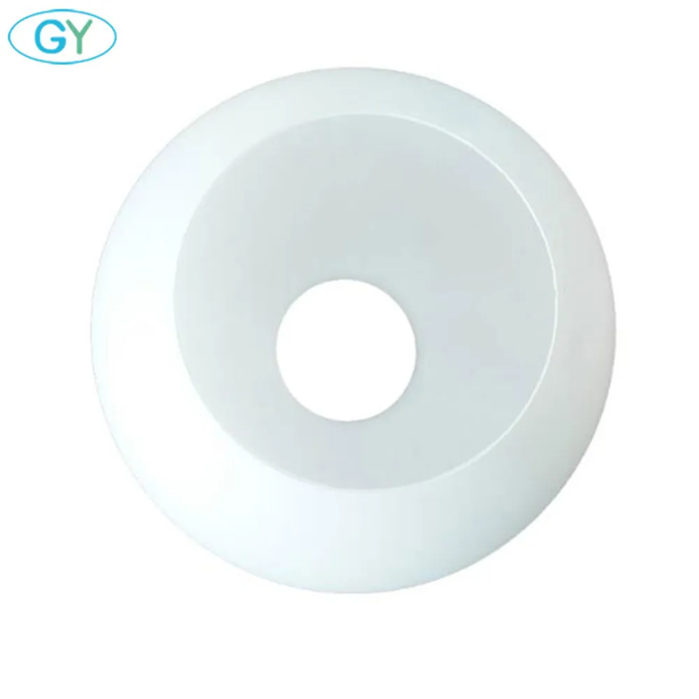 Branco Máscara de Lâmpada de Vidro Globo E27 Parte Acessório de Iluminação Sombra de Vidro Leitoso E27 Suporte da Lâmpada para Candeeiro de Mesa de Pingente de Iluminação Lustre