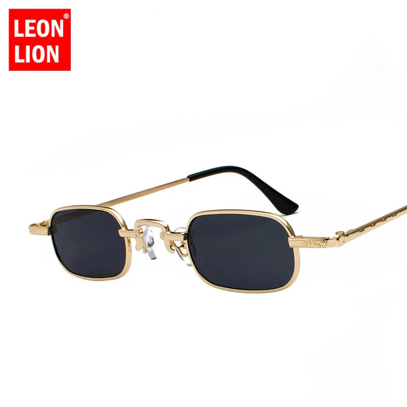 

LeonLion 2020 Metal Luxury Sunglasses Women/Men Oval Glasses Lady Retro Small Frame Sun Glasses Vintage Oculos De Sol Feminino