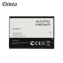 Dinto 1pc 2000mAh TLI020F1 TLI020F2 de la batería del teléfono móvil para Alcatel One Touch Pop C7 OT-7040 OT-7041 para TCL J720 J720T J726T