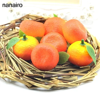 

10 man-made simulations of foam big orange with beautiful berries wedding family party with kitchen decoration with vegetables