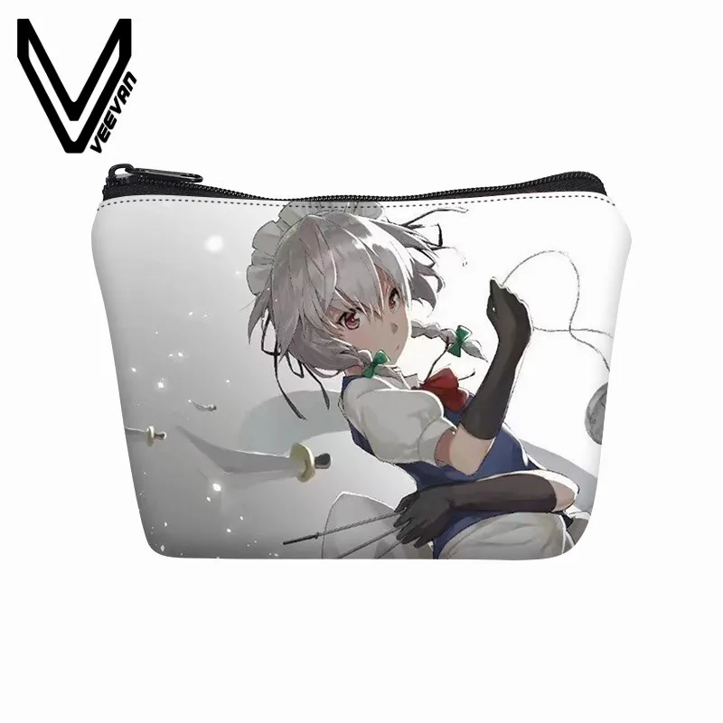 VEEVANV Women Wallets 3D Anime Printed Clutch Purse Girls Coin Purse