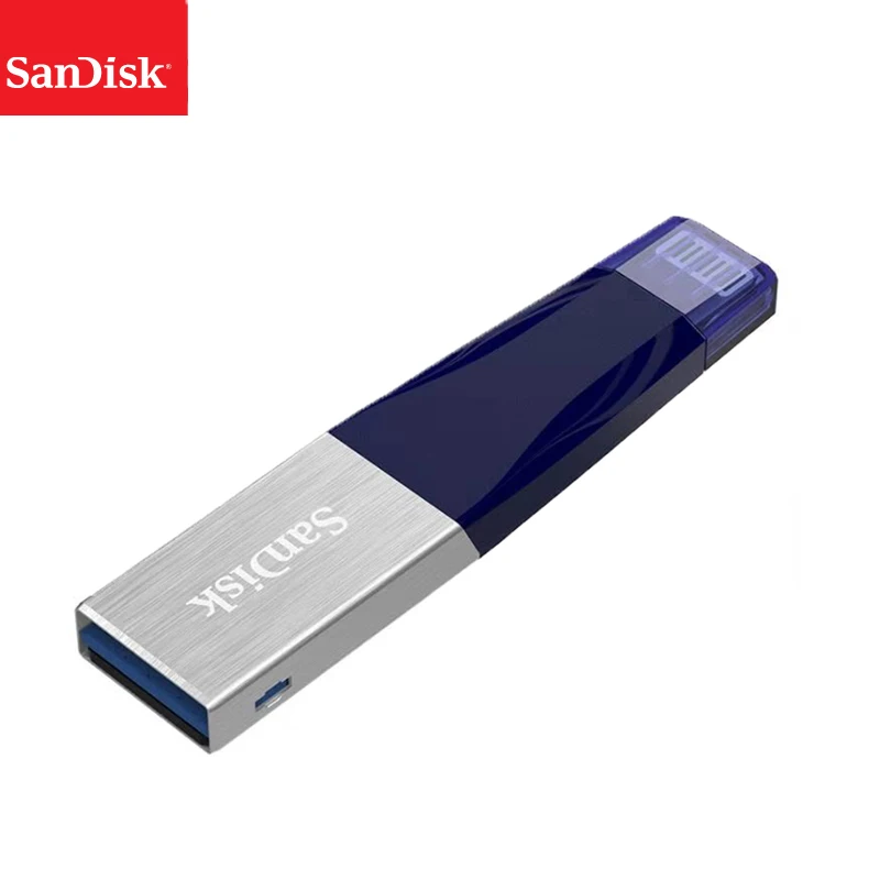 Флэш накопитель Sandisk USB 100% 3 0 флэш 32 ГБ 64 128 карта памяти для iPhone X/8/7/7 Plus/6/6