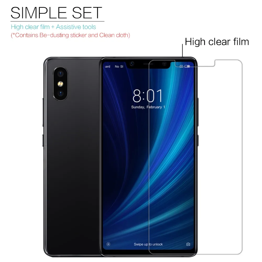 Xiaomi Mi 8 se защита экрана NILLKIN Супер прозрачная защитная пленка для ЖК-дисплея и