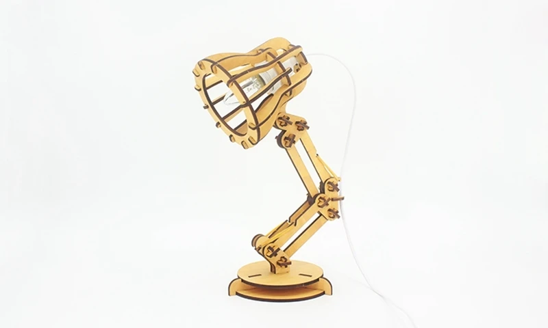 Horsten Creative Retro Coffee Shop Table Lamp Wood Vintage Desk Lamp E27 Bulb 110V 220V DIY Bedroom Bar Table Desk Light (6)