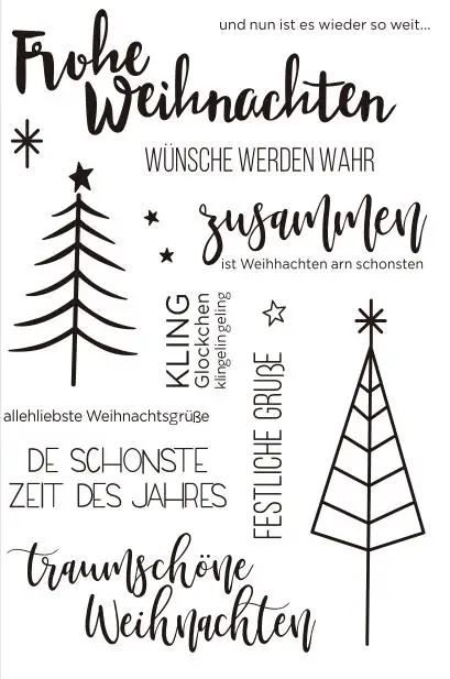 

Christmas tree Transparent Clear Silicone Stamp/Seal for DIY scrapbooking/photo album Decorative clear stamp A854