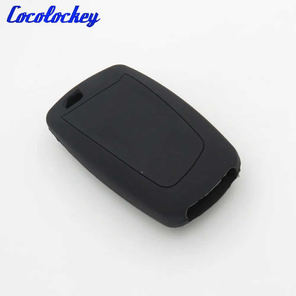 Cocolockey силиконовый чехол для ключа брелок 3 кнопки Подходит BMW 5 7 серии X1 X3 X4 X5 X6