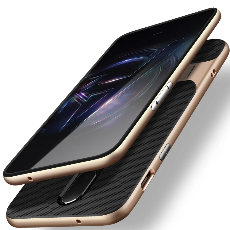 

PC Frame +TPU Silicone Back Cover Case for OnePlus 6 6T 1+6 Luxury Back Case for OnePlus 5 5T Oneplus 5 6 Fitted Case