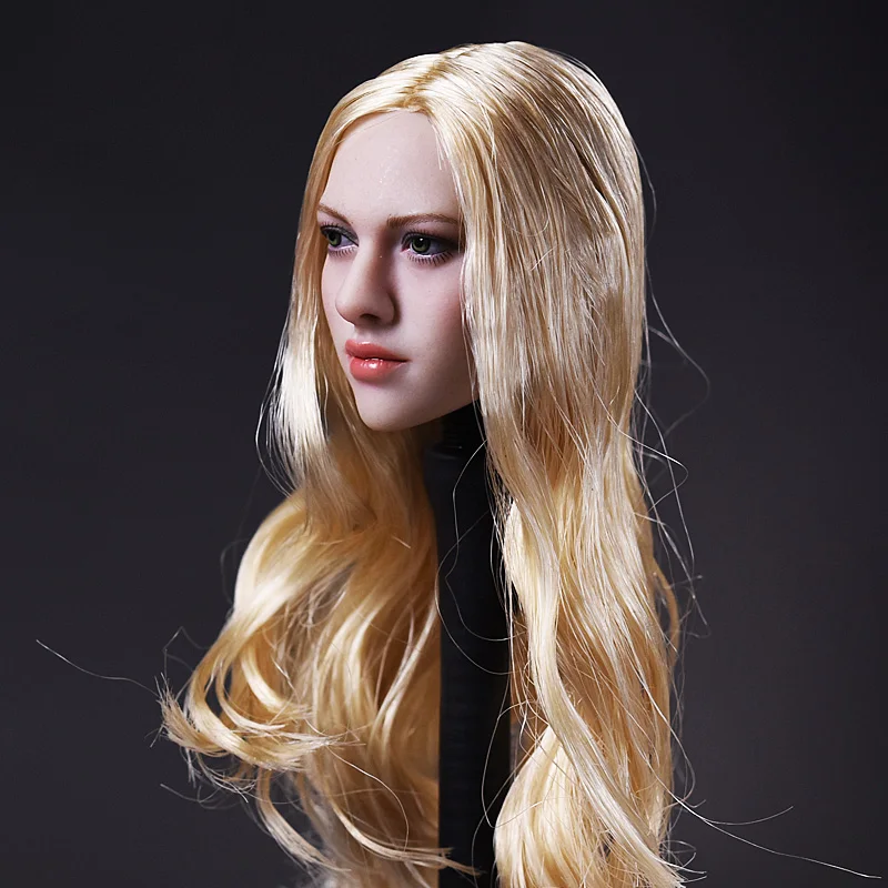 KIMI TOYS KT004 Европейская и американская Женская 1/6 голова Sculpt Beauty Headplay|Игровые
