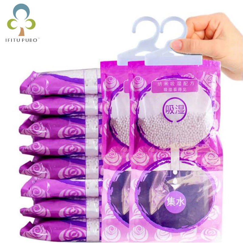 

Lavender desiccant bag Household Cleaning Tools Chemicals Be hanging wardrobe closet bathroom moisture absorbent dehumidizer WYQ