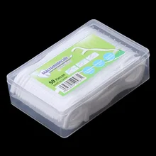 

50 pieces tooth care dental floss with English retail box