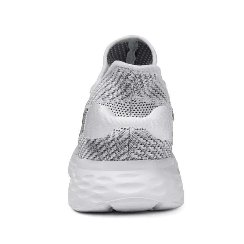 Для Мужчин's кроссовки Flyknit кроссовки большой Размеры свет дышащая Спортивная обувь Человек противоскольжения носки Открытый Туризм