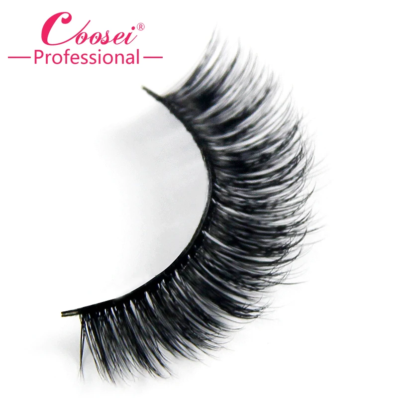 

Mink Eyelashes Long Lasting 3d Mink False Lashes Hand Made Natural Faux Cils Papillon Coosei Brand Eye Makeup