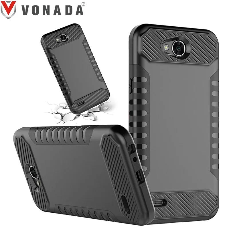 

Vonada Case for LG X Power 2 / LV7 / K10 Power Dual Layer Heavy Duty TPU PC Shockproof Armor Cell Phone Case Cover