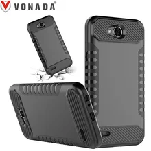 Фотография Vonada Case for LG X Power 2 / LV7 / K10 Power Dual Layer Heavy Duty TPU PC Shockproof Armor Cell Phone Case Cover 