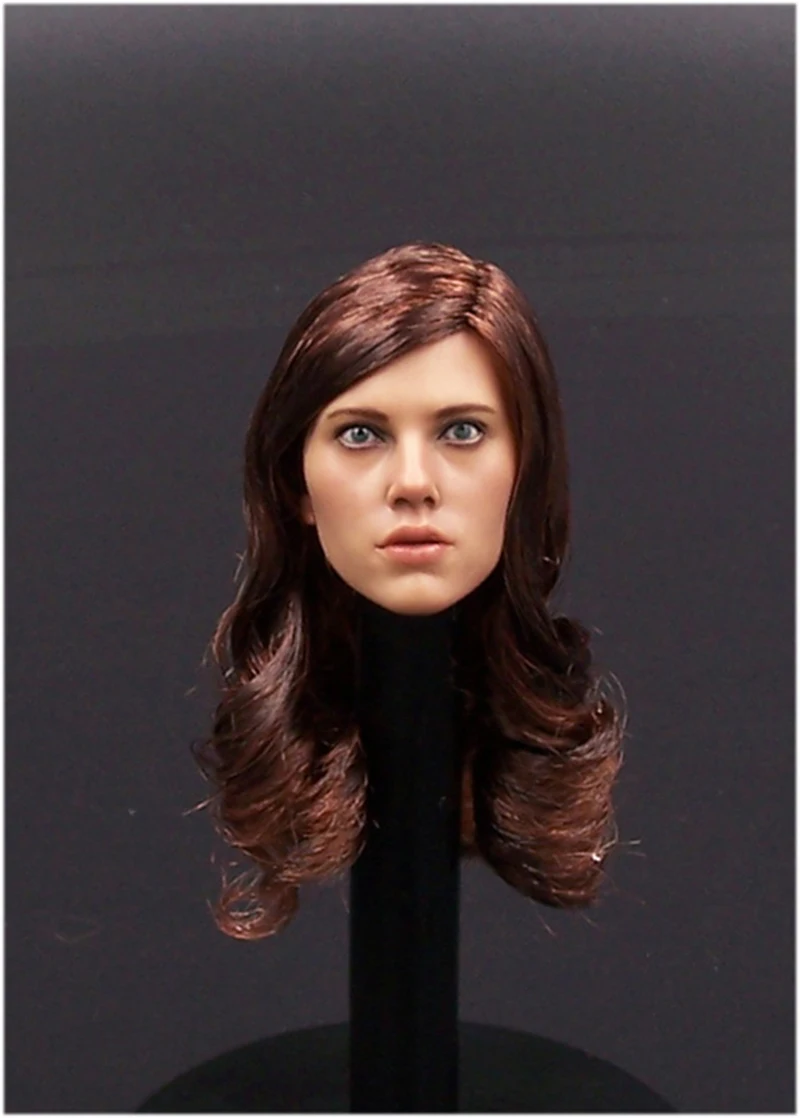 

1/6 Scale Black Widow 5.0 Head Sculpt Scarlett Johansson F005 For 12" Female Body Gifts