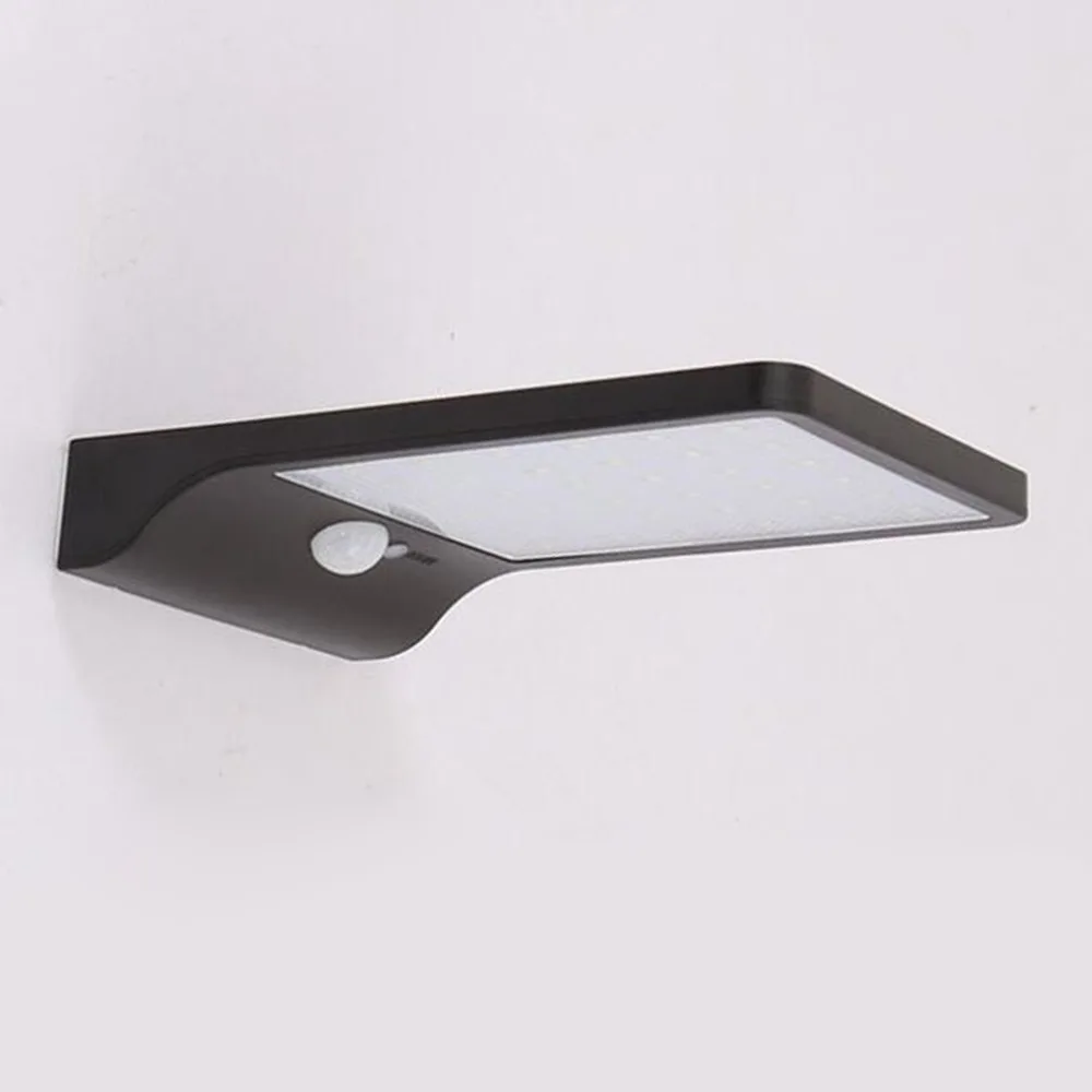 Outdoor Lighting Wall Lamp Solar Powered Motion-sensing Light Human Body Induction Wall Light with 36 LEDs