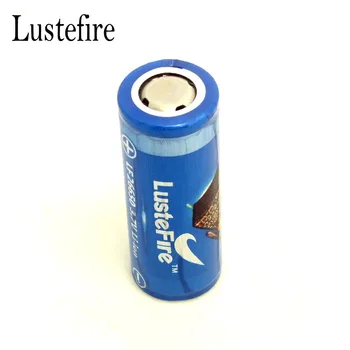 

Lustefire 5000mAh 3.7V 26650 Rechargeable Battery Li-ion Lithium Battery with Protected PCB for LED Flashlight