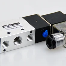 DESTO 4V-210-08 Пневматический электромагнитный клапан DC12V два пятипозиционный пневматические компоненты