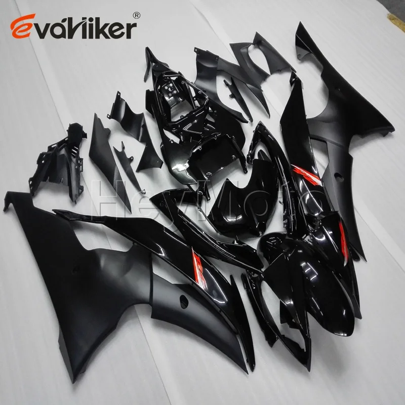 Пользовательские ABS Пластик обтекатель для YZF-R6 2008- 2009 2010 2011 2012 2013+ 5 подарки+ майка крышка+ белый