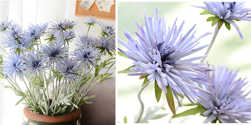 JAROWN Nordic Style Simulation Bouquet Green Leaves DIY Floral Wedding Decoration Home Living Room Green Plant Potted Decoration (4)