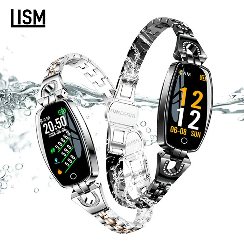 

Fitness Bracelet Sport Smart Watch 2019 Waterproof Heart Rate Monitoring Bluetooth For iOS Android Smartwatch Women Gift Party